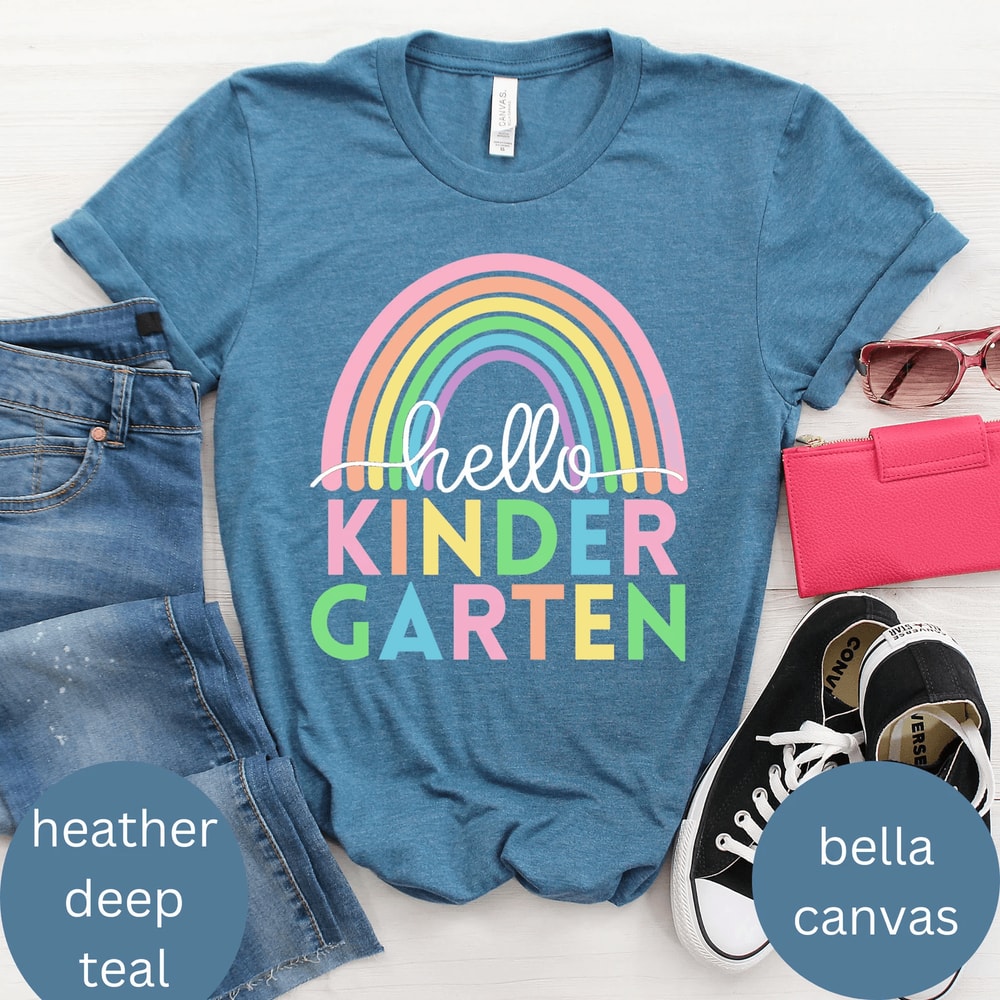 Happy First Day Of School Teacher Shirt Cute Back To School Appreciation Gift Tee 3