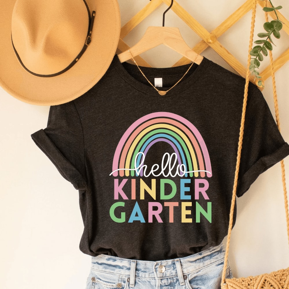 Happy First Day Of School Teacher Shirt Cute Back To School Appreciation Gift Tee 0