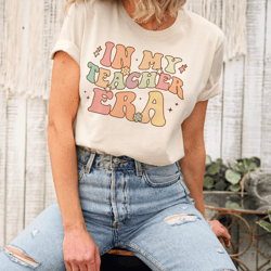 in my teacher era shirt retro back to school teacher appreciation gift tee