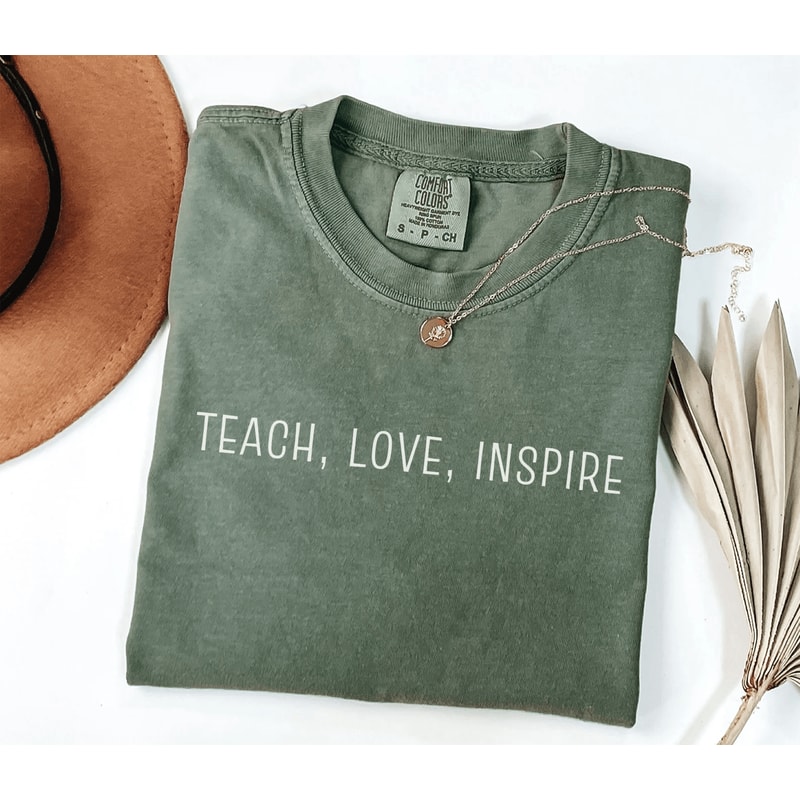 Cute Teacher Shirt Comfort Colors Back To School Teacher Appreciation Gift Tee 0