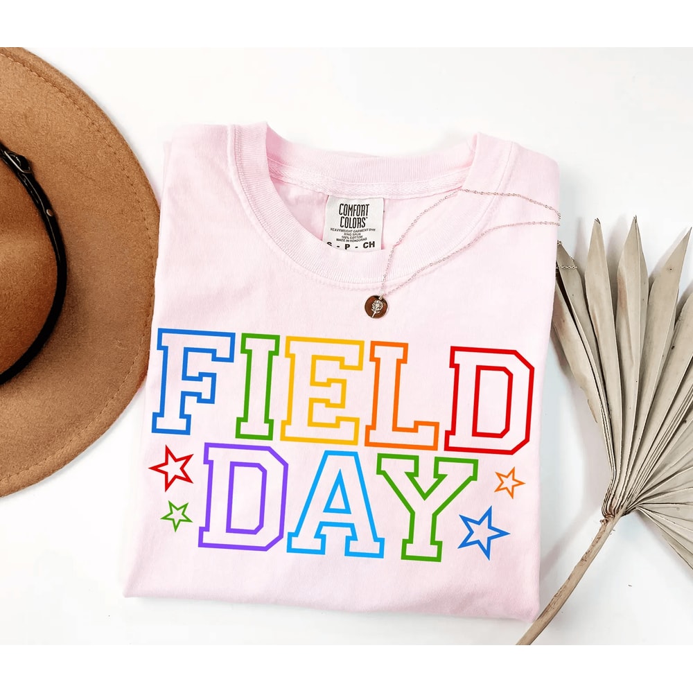 Field Day Teacher Shirt Comfort Colors Funny Teacher Life School Event Tee 3