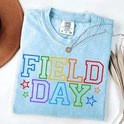field day teacher shirt comfort colors funny teacher life school event tee