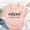 Mom Squad Shirt Personalized Mom Graphic Tee With Kids Names Cute Family TShirt 0