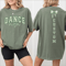 Custom Dance Mom Shirt Comfort Colors Bow Tee Personalized Dance Mom Gift 3
