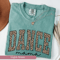 Comfort Colors Leopard Dance Mama Shirt Trendy Dance Mom Life Tee Gift 3