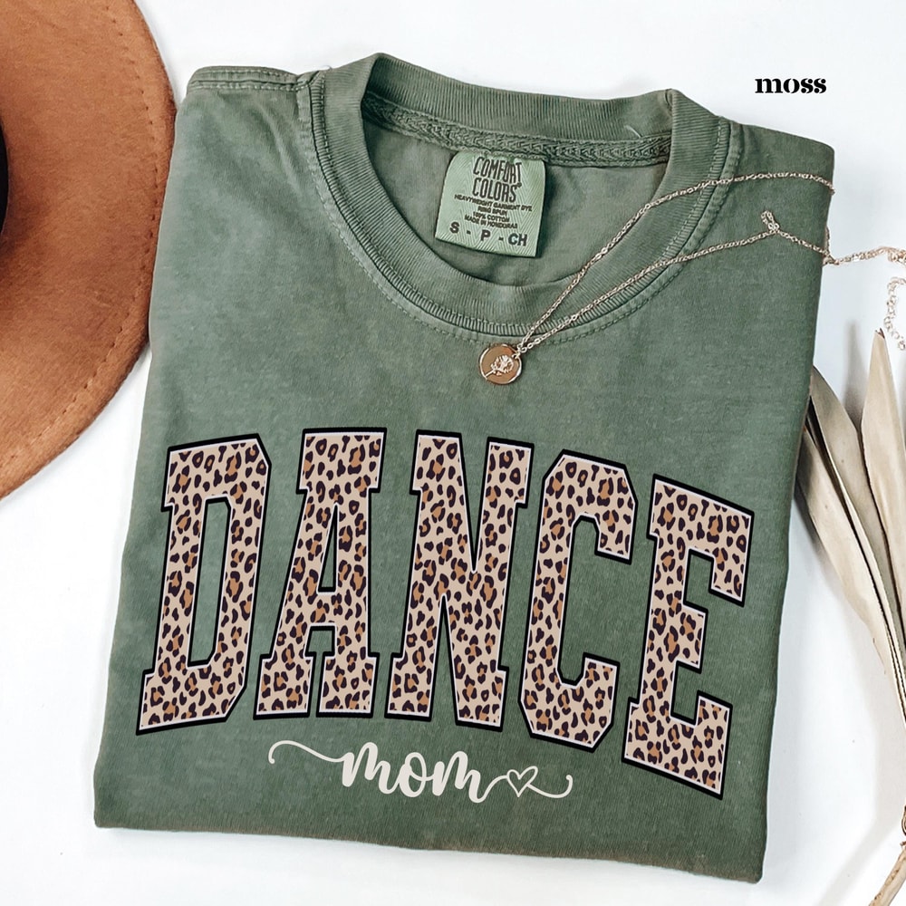 Personalized Dance Mama Shirt Custom Name Graphic Tee Cute Dance Mom TShirt 4