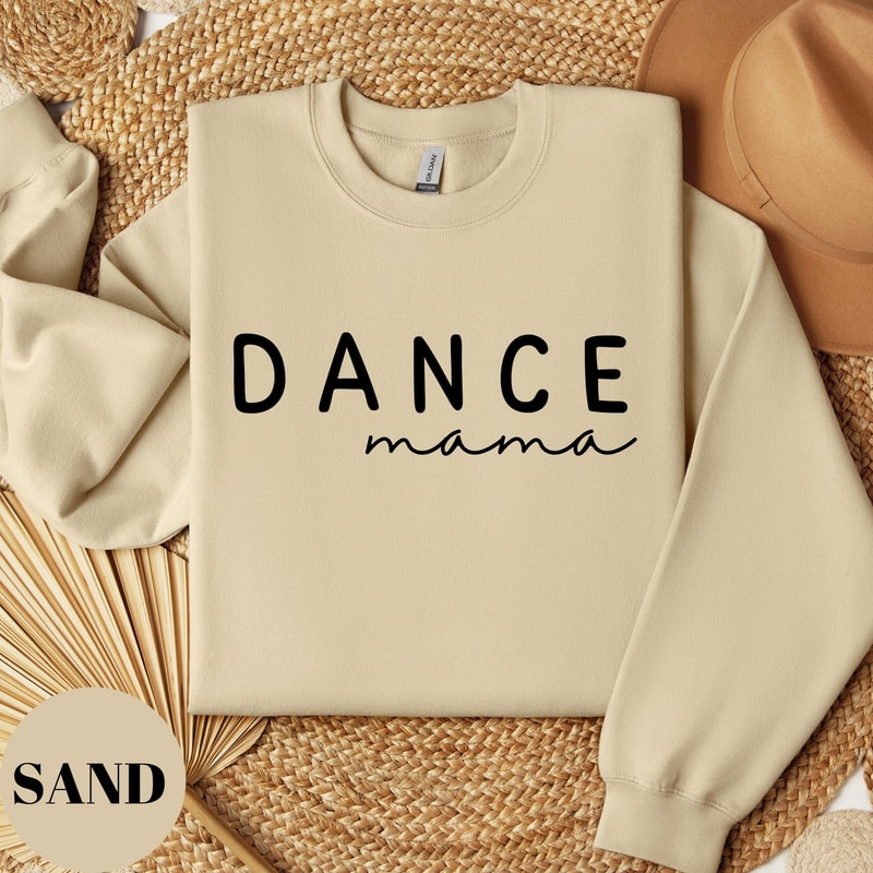 Dance Mama Shirt Minimalist Mom Graphic Tee Casual Dance Mom TShirt Everyday Wear 2