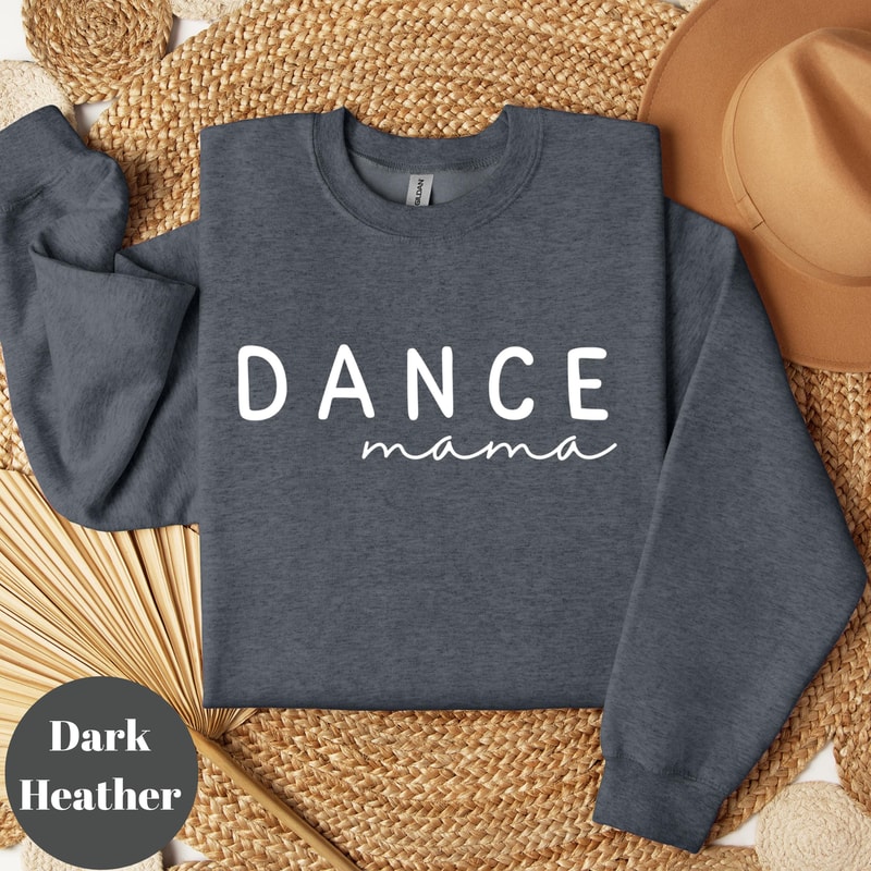 Dance Mama Shirt Minimalist Mom Graphic Tee Casual Dance Mom TShirt Everyday Wear 4