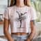 Ballerina Line Art Shirt Minimalist Ballet Dancer Graphic Tee Aesthetic Dance TShirt 1