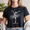 Ballerina Line Art Shirt Minimalist Ballet Dancer Graphic Tee Aesthetic Dance TShirt 4