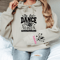 Personalized Senior Dance Mom Sweatshirt Ballerina Sleeve Custom Name Last Season Gift 1