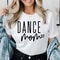 Dance Mom Shirt Cute Script Graphic Tee Casual Recital Mom TShirt Everyday Wear 3