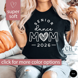 senior dance mom 2026 shirt class of 2026 dance mom tee gift