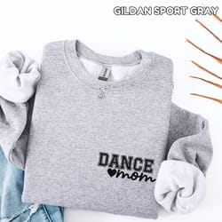 personalized dance mom sweatshirt ballerina name custom crewneck recital mom pullover