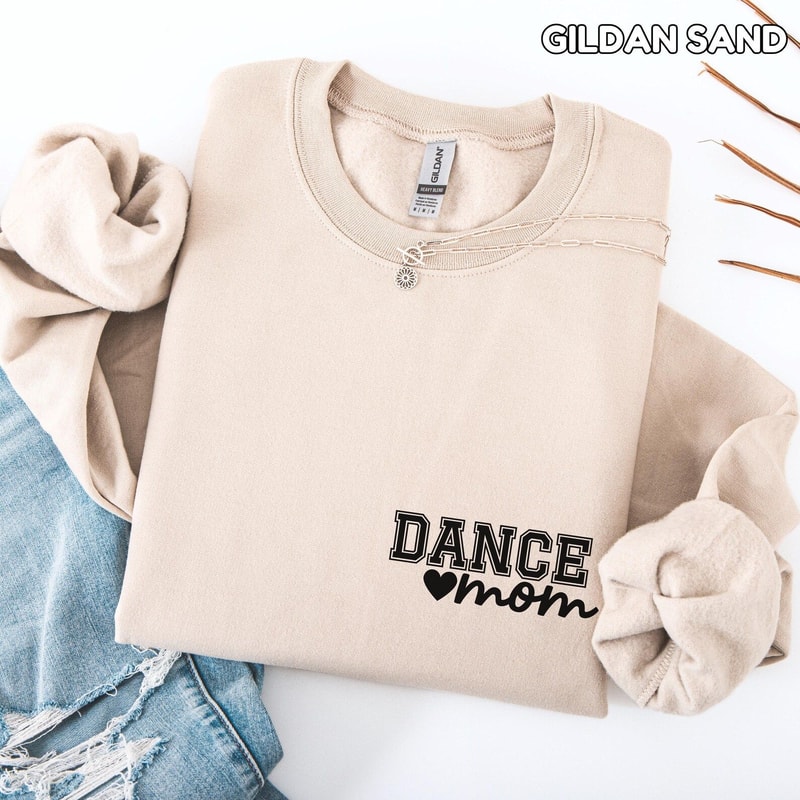 Personalized Dance Mom Sweatshirt Ballerina Name Custom Crewneck Recital Mom Pullover 6