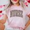 Comfort Colors Leopard Nurse Shirt Retro RN Gift Stylish Nurse Tee 2