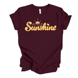 soul full of sunshine tee retro christian unisex shirt