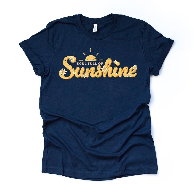 Soul Full Of Sunshine Tee Retro Christian Unisex Shirt 3