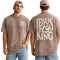 Jesus Is King Shirt Oversized Vintage Christian Tee Faith Streetwear Unisex Gift 1