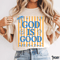 God Is Good All The Time Shirt Comfort Colors Christian Coquette Smile Faith Tee 0