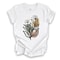 Abstract Floral Tee Modern Botanical Bella Canvas Shirt 2