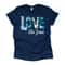 Love Like Jesus Christian Tee Floral Design Unisex Shirt 0