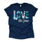 Love Like Jesus Christian Tee Floral Design Unisex Shirt 0