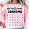 My Favorite People Call Me Grandma Shirt Personalized Word Search Graphic Tee Custom Grandma TShirt 3