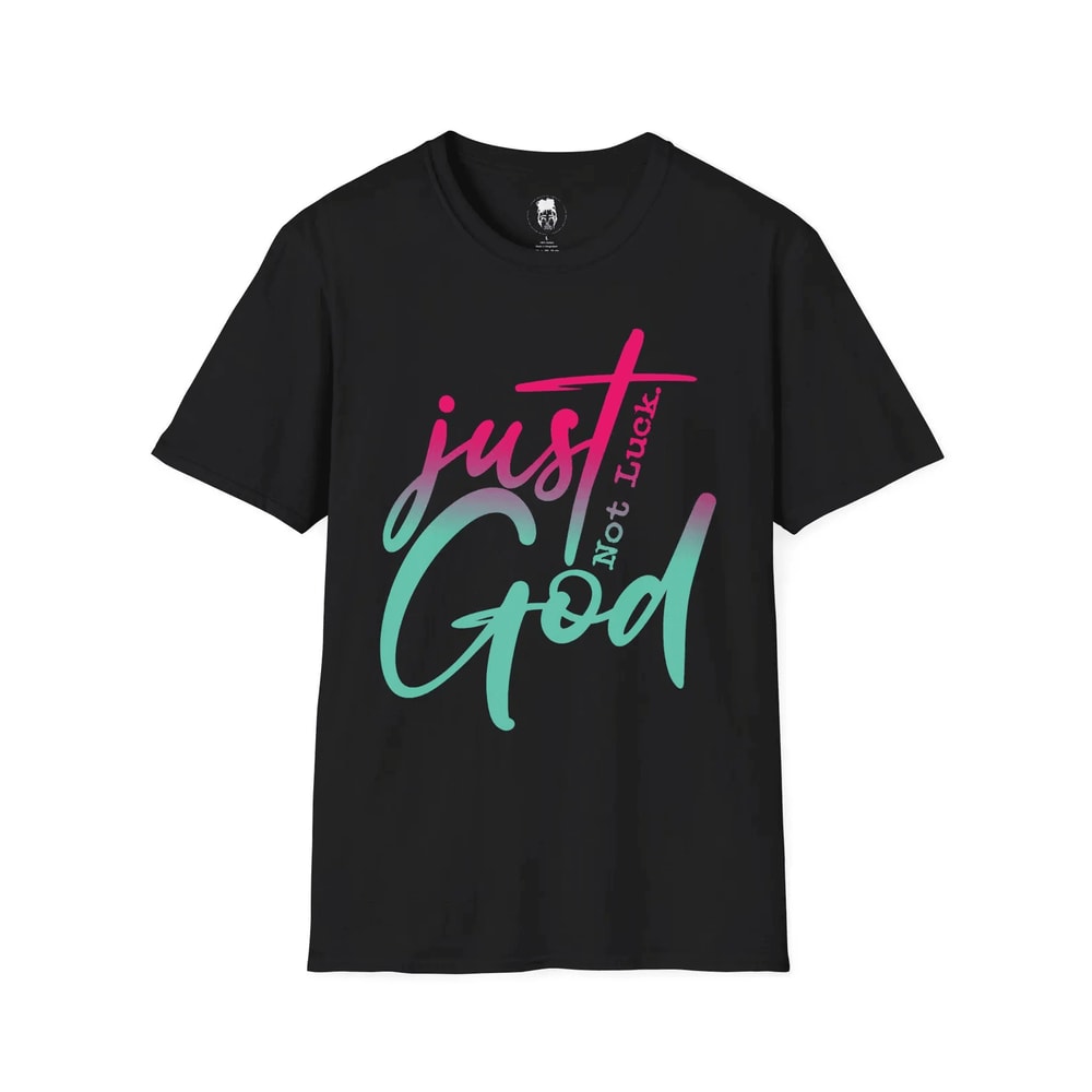Just God Shirt Minimalist Christian Faith Tee Simple Religious Statement Shirt 2