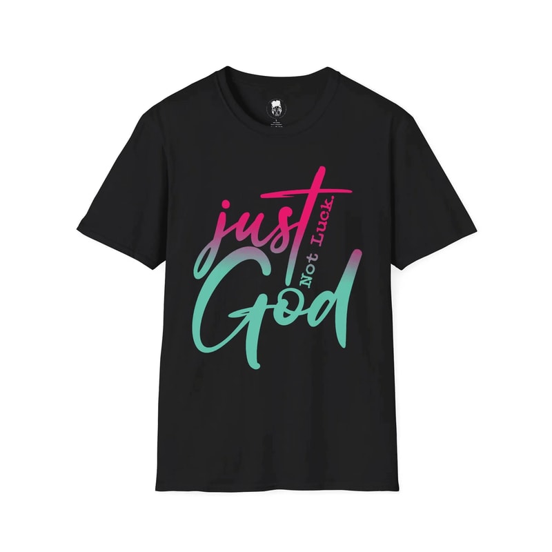 Just God Shirt Minimalist Christian Faith Tee Simple Religious Statement Shirt 2
