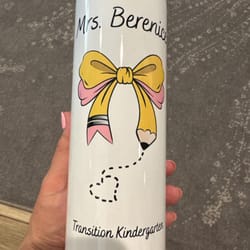 personalized teacher tumbler custom name grade cup cute teacher gift insulated travel mug