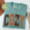 Cozy Season Fall T Shirt Comfort Colors Shirt Autumn Thanksgiving Graphic Tee 1