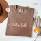 Hello Fall Pumpkin Shirt Comfort Colors Tee Minimalist Autumn Shirt Women 1