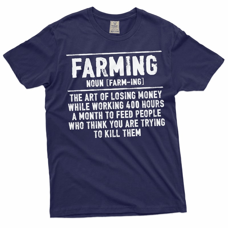 Funny Farming Definition Shirt Farmer T Shirt Men Farm Life Gift Tee 3