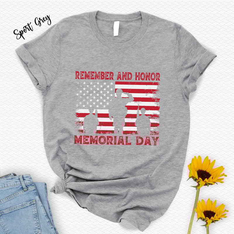 Memorial Day Dad Shirt Distressed Flag Graphic Tee Patriotic Father TShirt USA Dad Top 2
