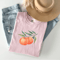 Aesthetic Oranges Shirt Vintage Fruit TShirt Boho Citrus Graphic Tee For Women 3
