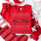 Funny Raccoon Ugly Christmas Sweatshirt Festive Holiday Crewneck Sweater 4