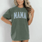 Comfort Colors Mama Shirt Gingham Mom Tee Cute Mothers Day Gift Shirt 4