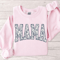 Floral Mama Sweatshirt Cute Mom Crewneck Cozy Mothers Day Gift For New Moms 5
