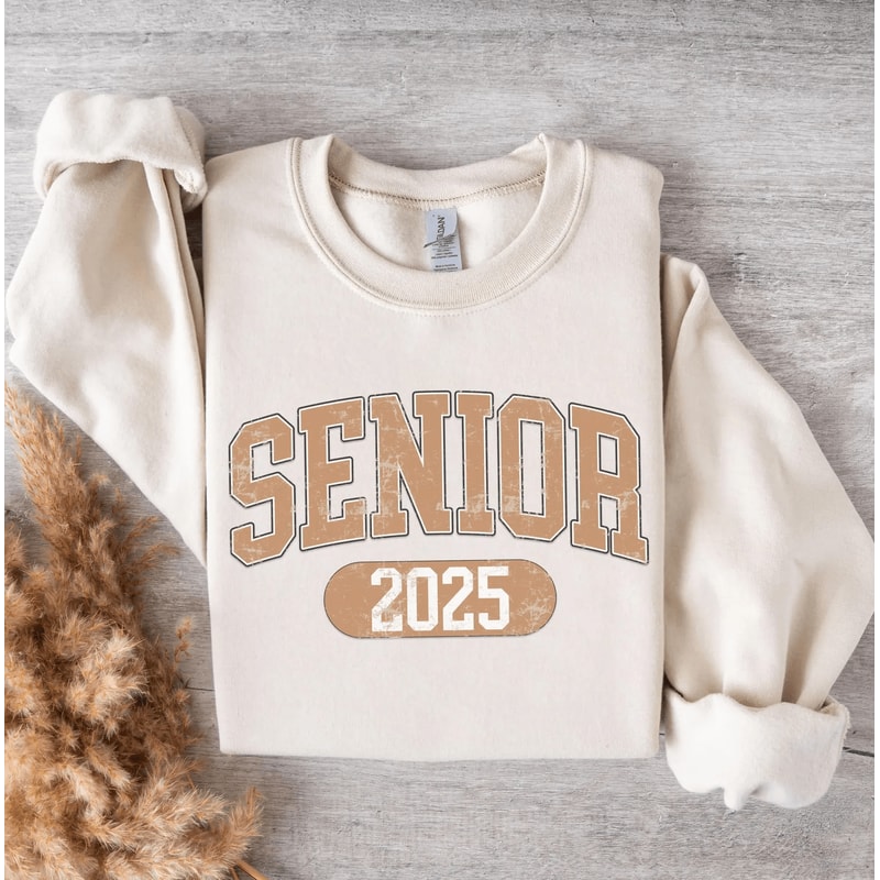 Senior 2025 Sweatshirt Class Of 2025 Shirt High School Senior Graduation Gift 1