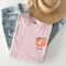 Peach Aesthetic Fruit Shirt Vintage Graphic Tee Cute Foodie Garden Plant Lover Gift 3