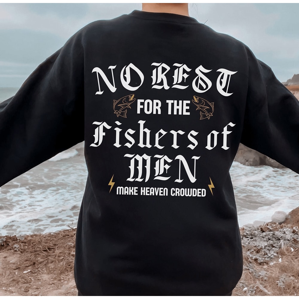 Trendy Christian Sweatshirt Bible Verse Faith Shirt Religious Gift For Men Women 0