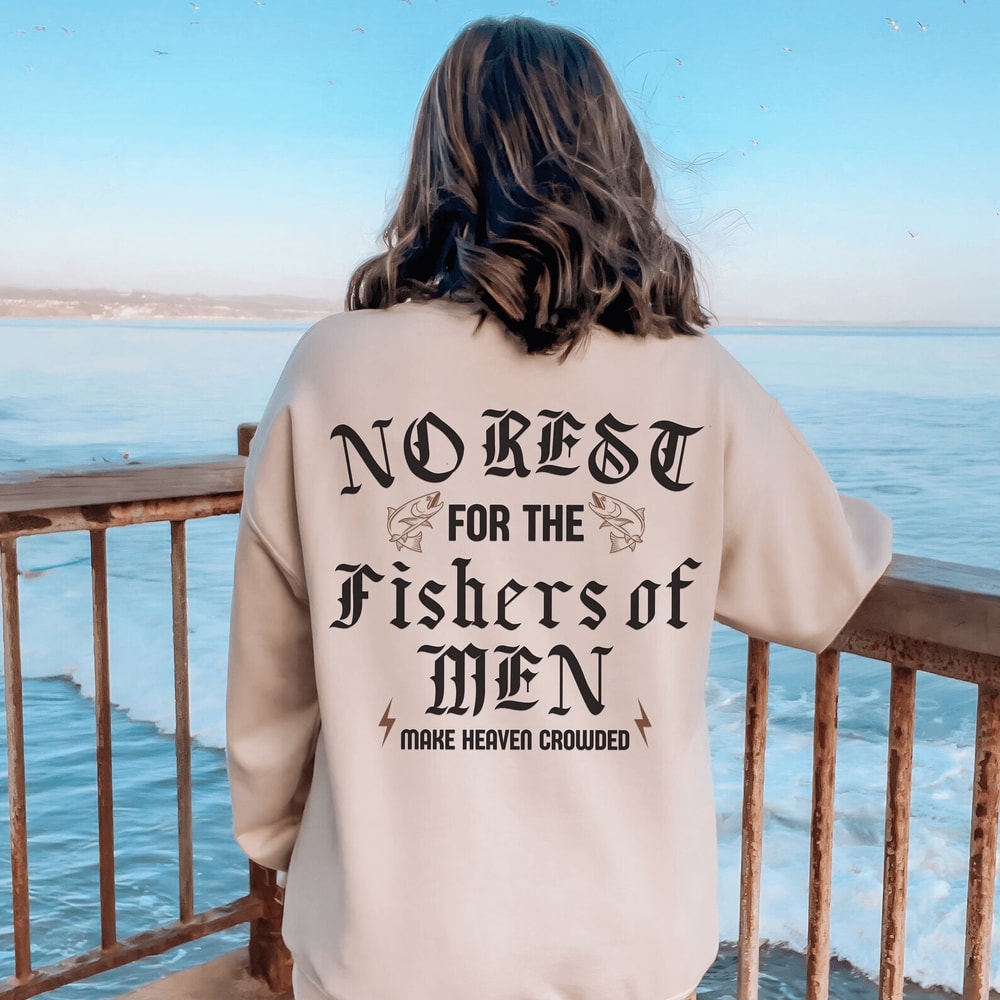 Trendy Christian Sweatshirt Bible Verse Faith Shirt Religious Gift For Men Women 2