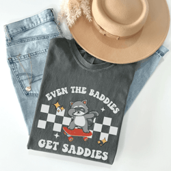 funny raccoon shirt vintage y2k meme sweatshirt nostalgia mental health graphic tee