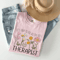 Floral Therapist Shirt Mental Health Tee School Counselor Shirt Thoughtful Therapist Gift 3