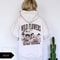 Wildflowers And Wild Horses Hoodie Western Graphic Sweatshirt Boho Cowgirl Pullover 1