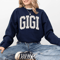 Floral Gigi Sweatshirt Cozy Grandma Crewneck Pregnancy Announcement Gift Gigi Gift 4