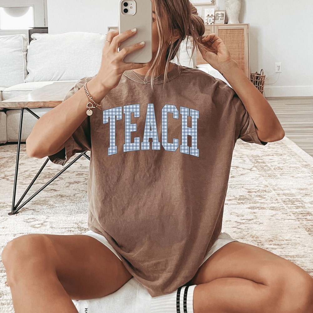 Comfort Colors Teach Shirt Teacher Tee Back To School Shirt Teacher Appreciation Gift 3