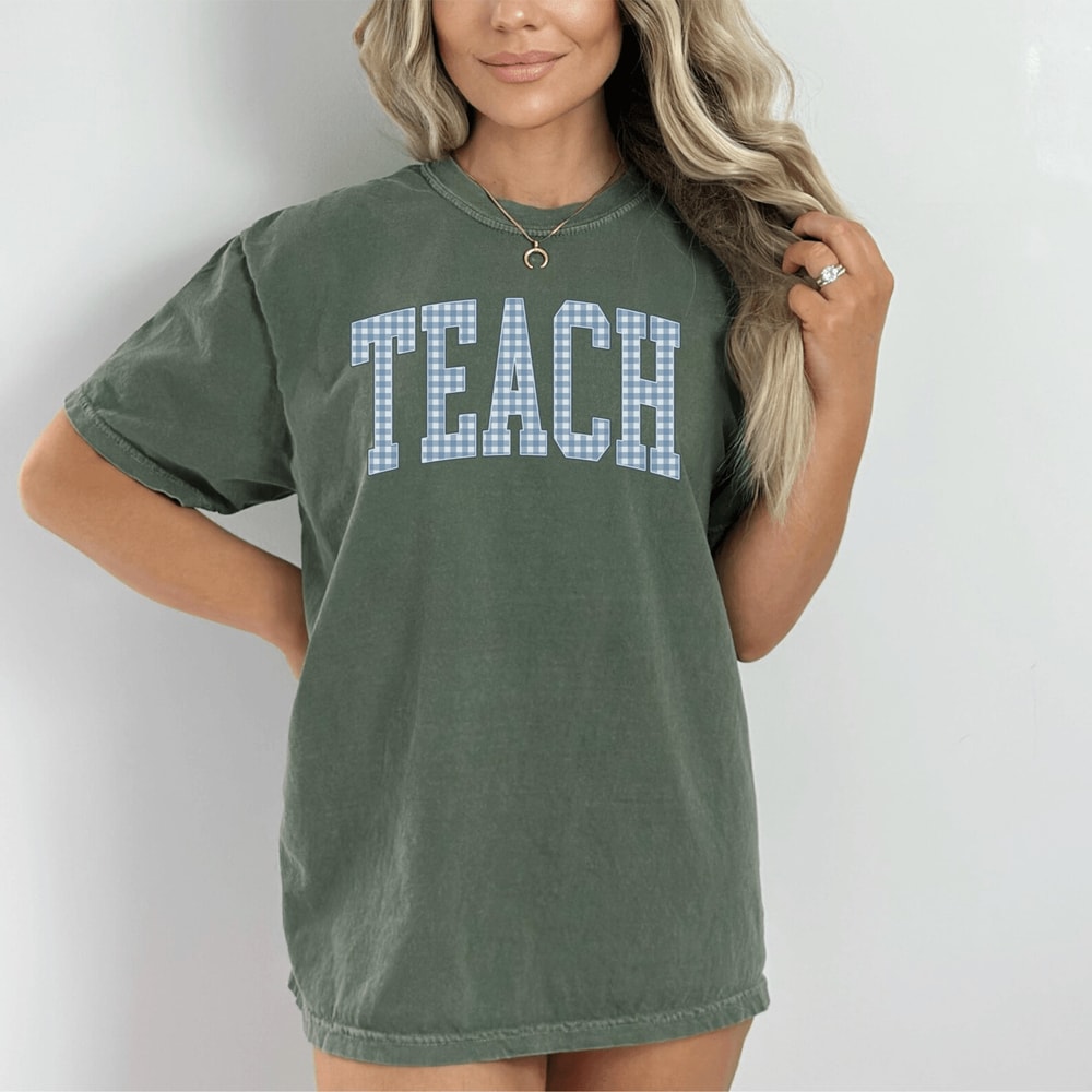 Comfort Colors Teach Shirt Teacher Tee Back To School Shirt Teacher Appreciation Gift 4