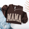 Gingham Mama Sweatshirt Vintage Mama Shirt Trendy Mom Crewneck Mothers Day Gift 0